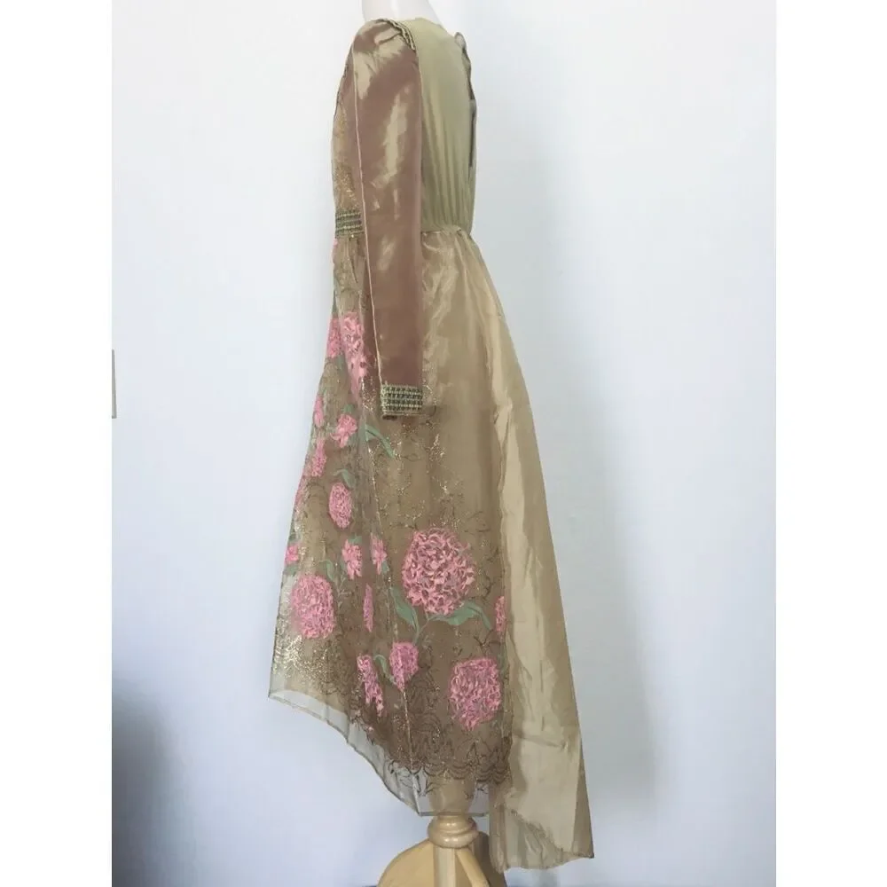 NEW Disney Girls 7/8 Maleficent Aurora Costume - Picture 3 of 5